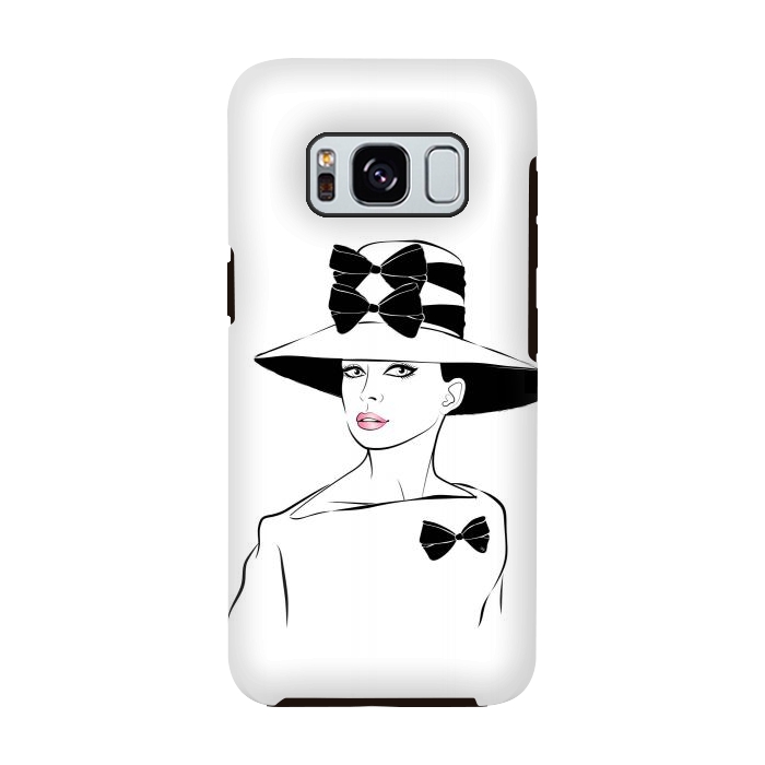 Galaxy S8 StrongFit Elegant Lady Audrey by Martina