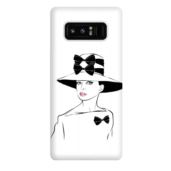 Galaxy Note 8 StrongFit Elegant Lady Audrey by Martina