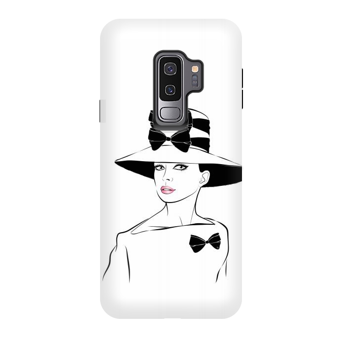 Galaxy S9 plus StrongFit Elegant Lady Audrey by Martina