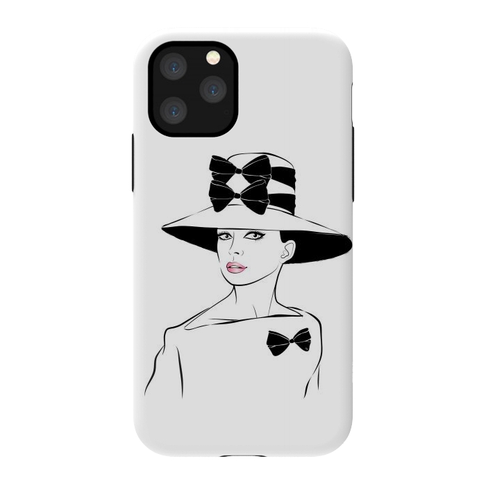 iPhone 11 Pro StrongFit Elegant Lady Audrey by Martina