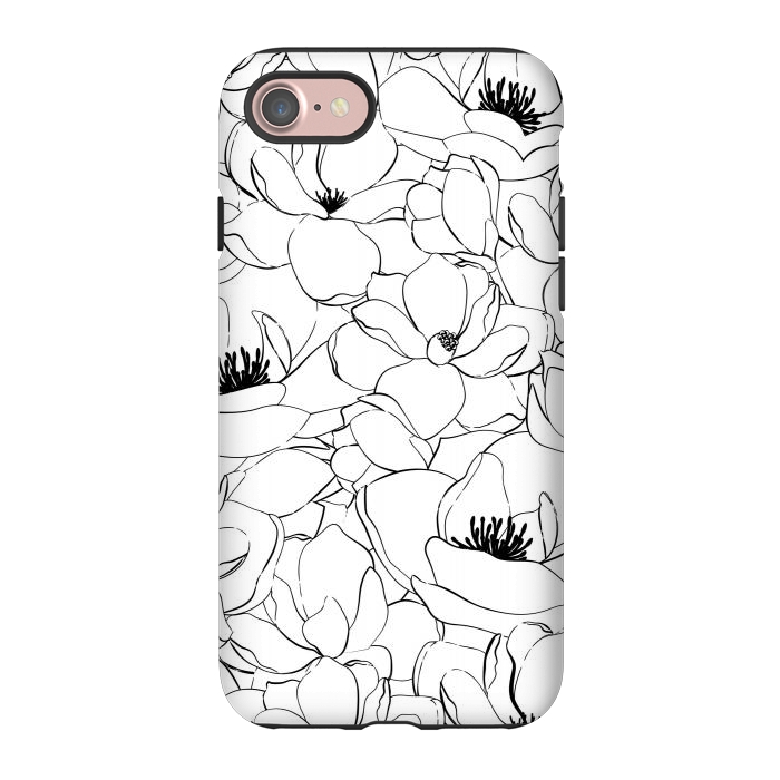 iPhone 7 StrongFit Magnolias by Martina