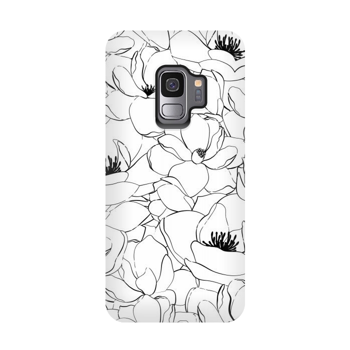 Galaxy S9 StrongFit Magnolias by Martina