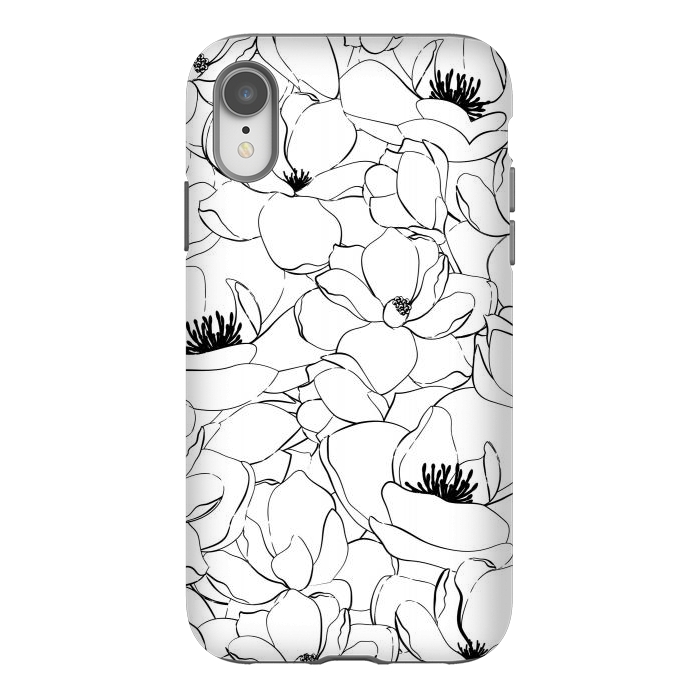 iPhone Xr StrongFit Magnolias by Martina