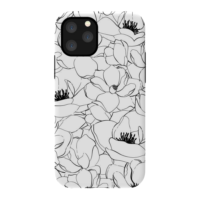 iPhone 11 Pro StrongFit Magnolias by Martina