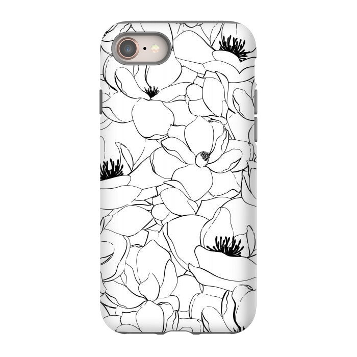 iPhone SE StrongFit Magnolias by Martina