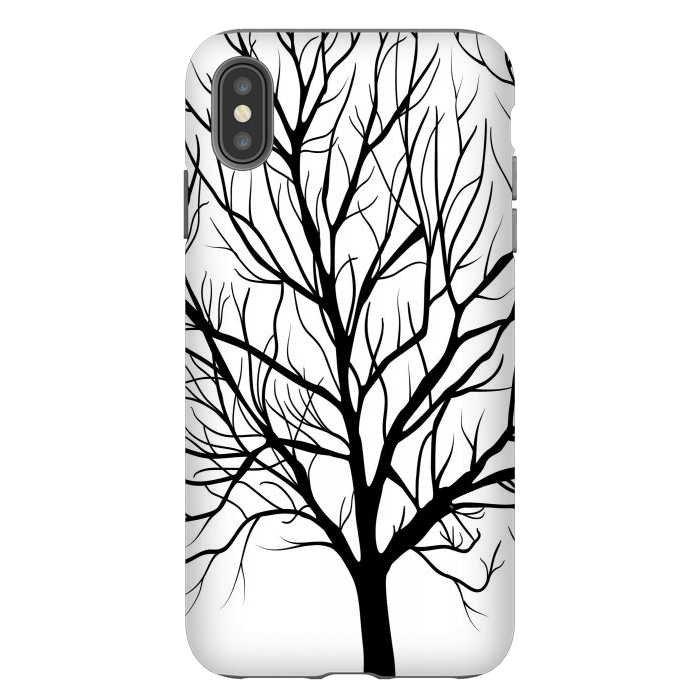 iPhone Xs Max StrongFit Winter Tree by Martina
