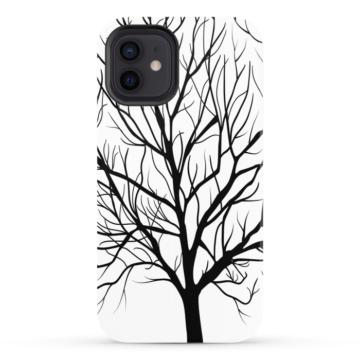 iPhone 12 StrongFit Winter Tree by Martina