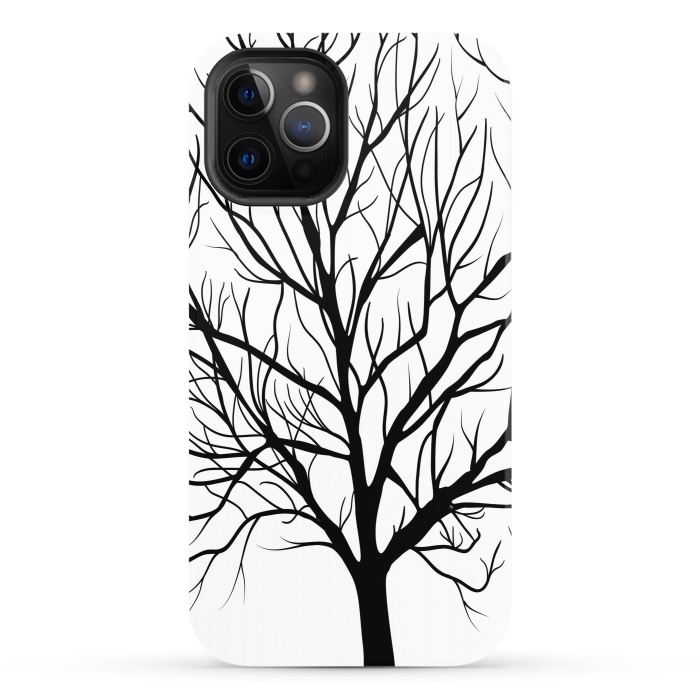 iPhone 12 Pro StrongFit Winter Tree by Martina