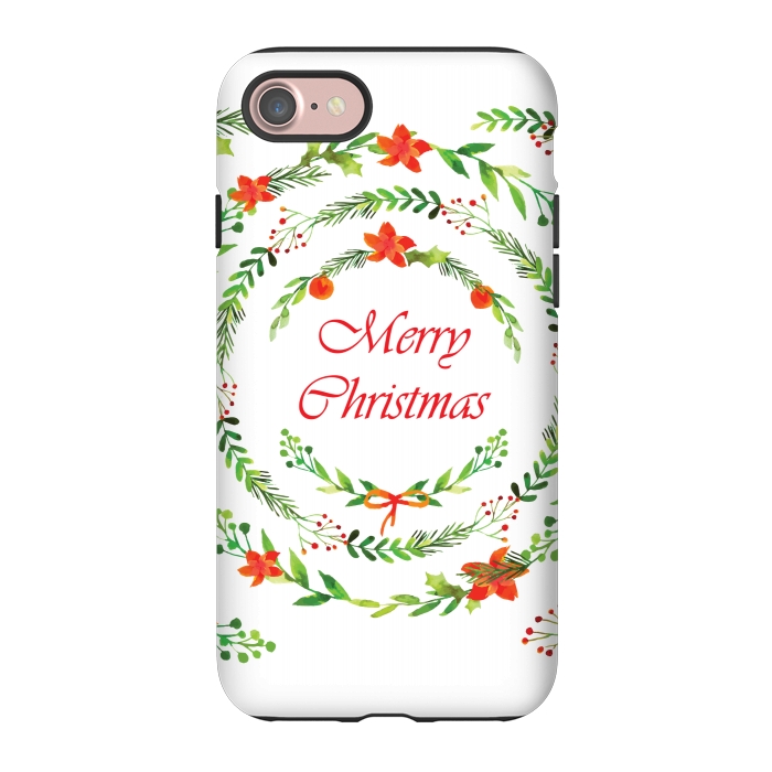 iPhone 7 StrongFit merry christmas by MALLIKA