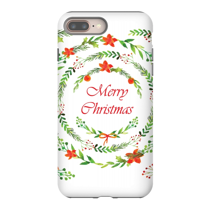 iPhone 7 plus StrongFit merry christmas by MALLIKA