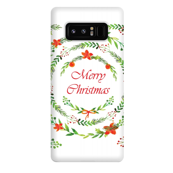 Galaxy Note 8 StrongFit merry christmas by MALLIKA