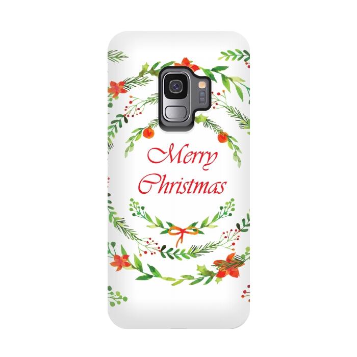 Galaxy S9 StrongFit merry christmas by MALLIKA