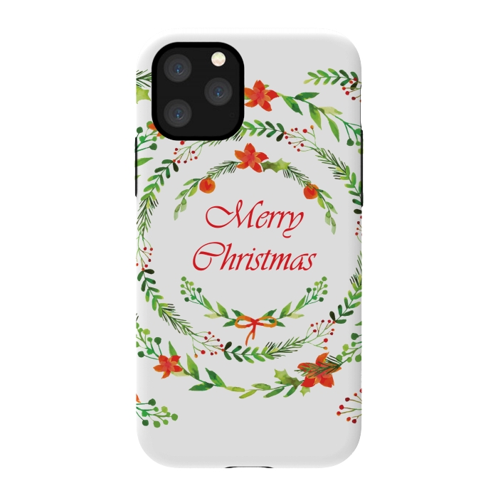 iPhone 11 Pro StrongFit merry christmas by MALLIKA