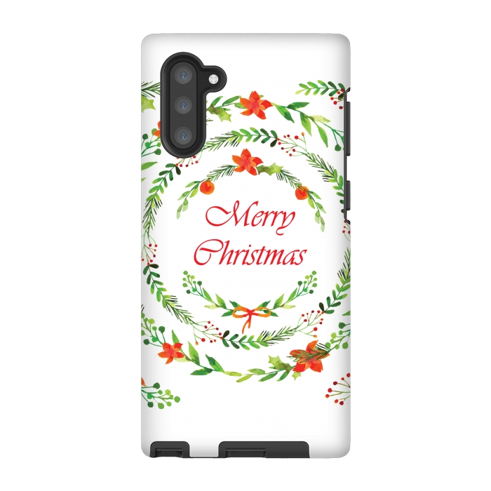 Galaxy Note 10 StrongFit merry christmas by MALLIKA