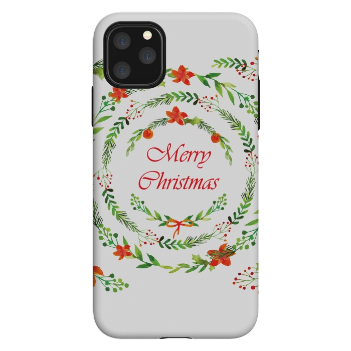 iPhone 11 Pro Max StrongFit merry christmas by MALLIKA