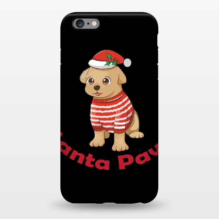 iPhone 6/6s plus StrongFit santa paws by MALLIKA