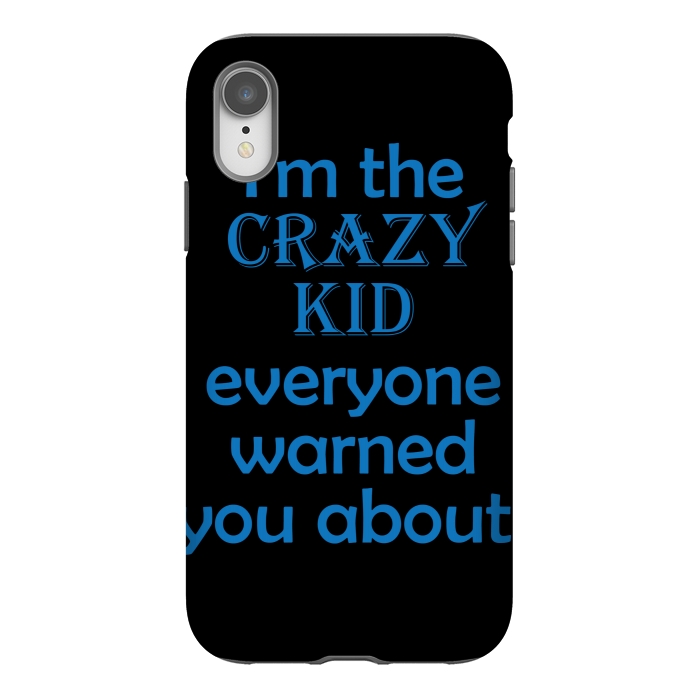 iPhone Xr StrongFit crazy kid by MALLIKA