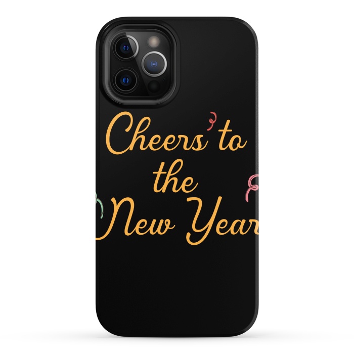 iPhone 12 Pro StrongFit cheers to the new year by MALLIKA