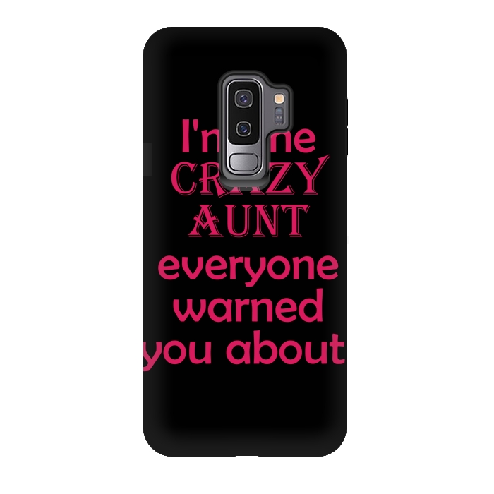Galaxy S9 plus StrongFit crazy aunt by MALLIKA