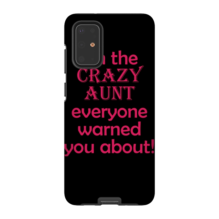 Galaxy S20 Plus StrongFit crazy aunt by MALLIKA