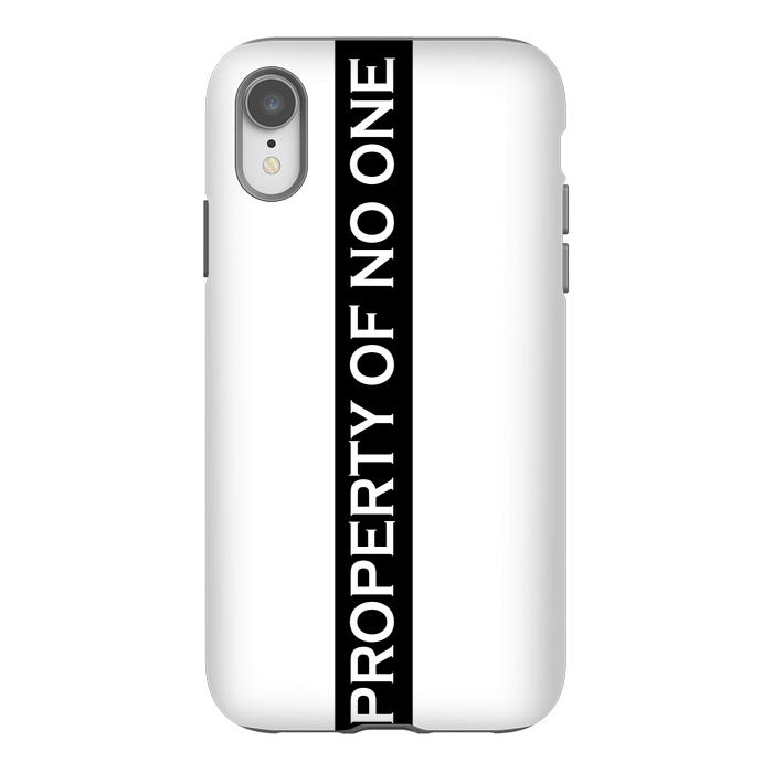 iPhone Xr StrongFit property of no one by MALLIKA