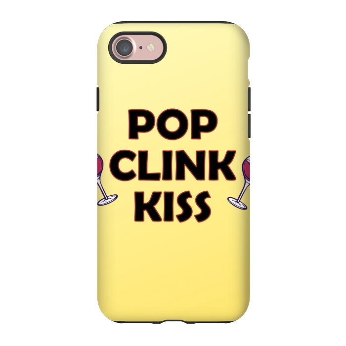 iPhone 7 StrongFit pop clink kiss by MALLIKA