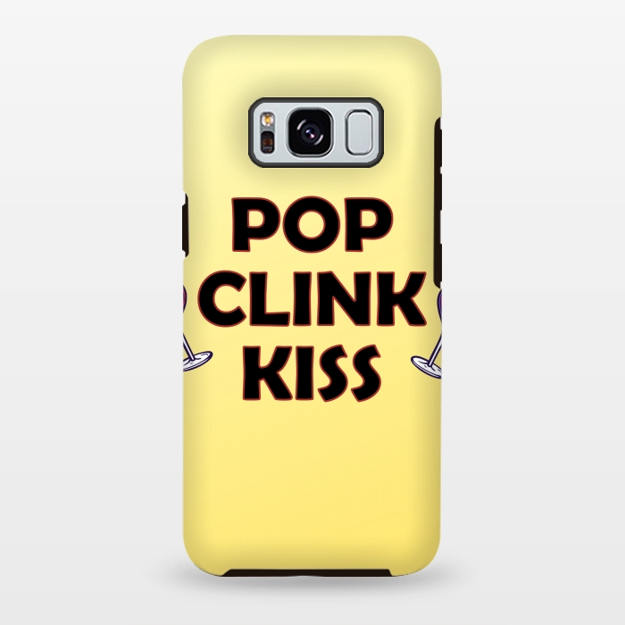 Galaxy S8 plus StrongFit pop clink kiss by MALLIKA