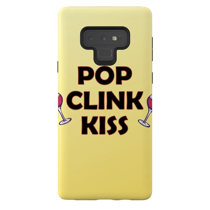 Galaxy Note 9 StrongFit pop clink kiss by MALLIKA