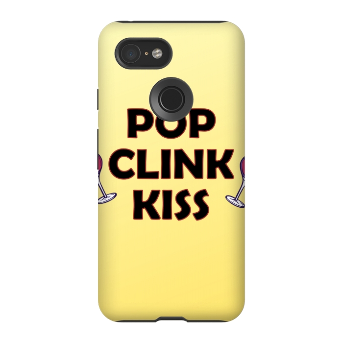 Pixel 3 StrongFit pop clink kiss by MALLIKA