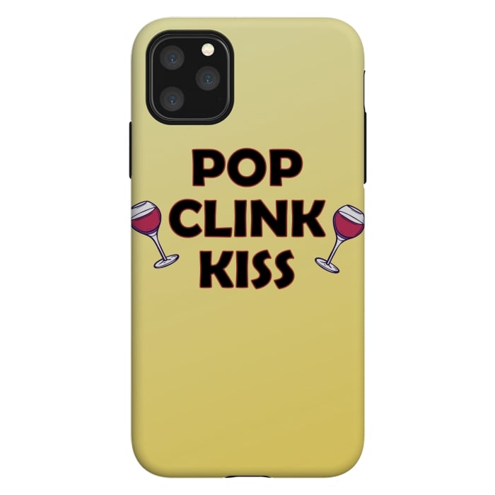 iPhone 11 Pro Max StrongFit pop clink kiss by MALLIKA