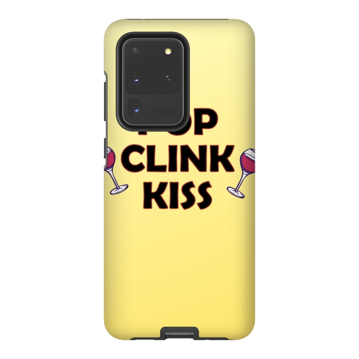 Galaxy S20 Ultra StrongFit pop clink kiss by MALLIKA