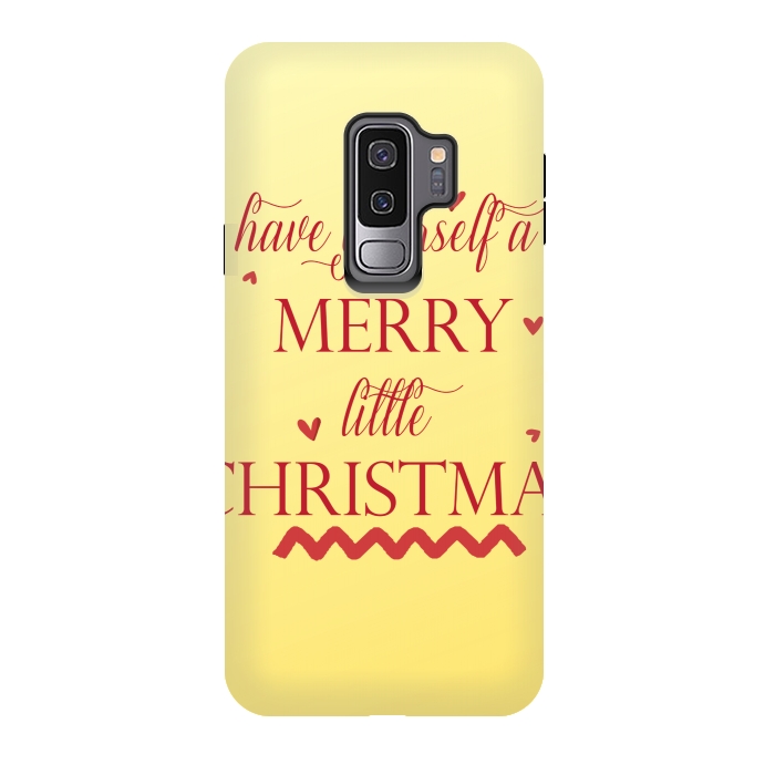 Galaxy S9 plus StrongFit merry little christmas by MALLIKA
