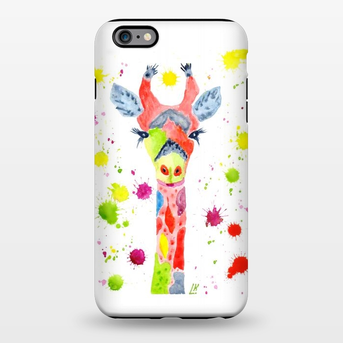 iPhone 6/6s plus StrongFit Giraffe watercolor 2 by ArtKingdom7