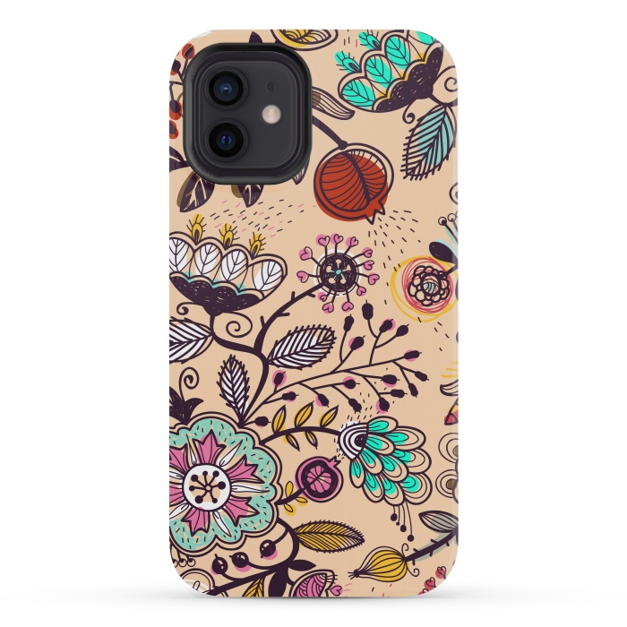 iPhone 12 mini StrongFit Magic Colors In Autumn by ArtsCase
