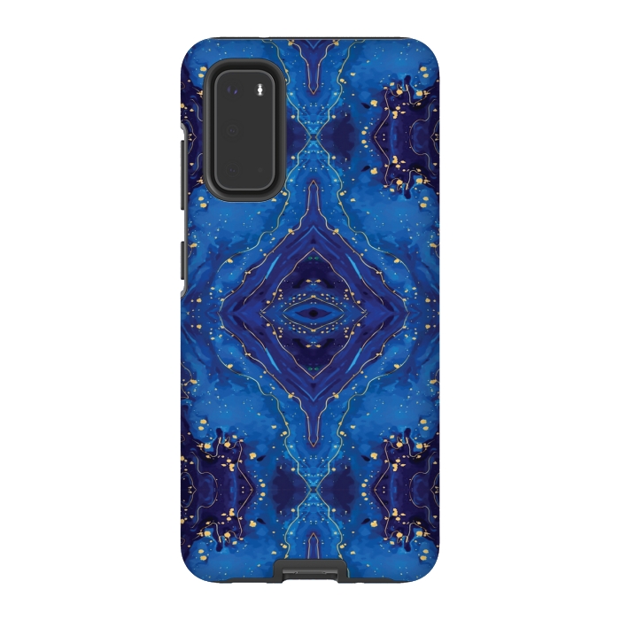 Galaxy S20 StrongFit blue marble shades by MALLIKA