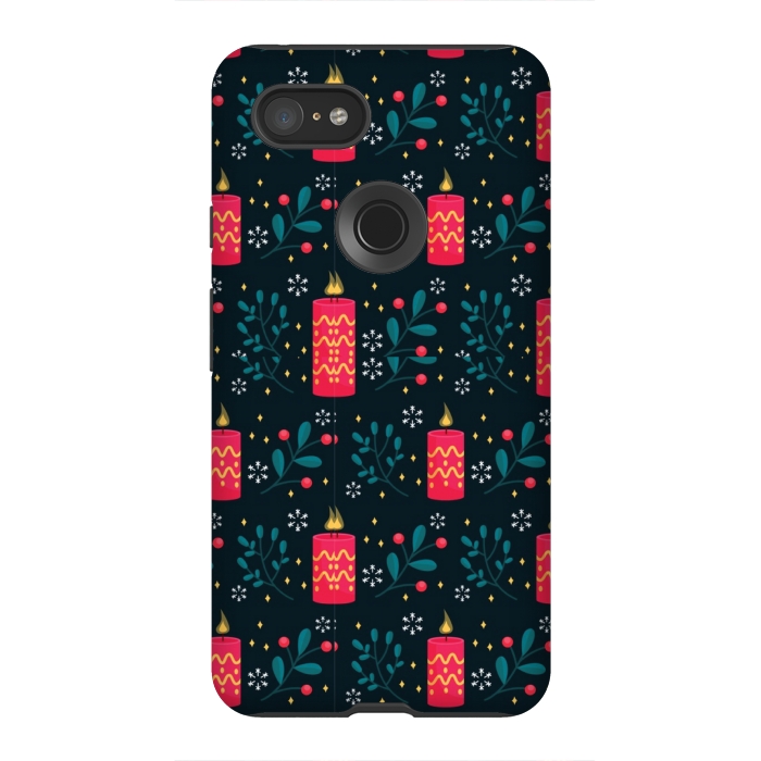 Pixel 3XL StrongFit red candles love by MALLIKA
