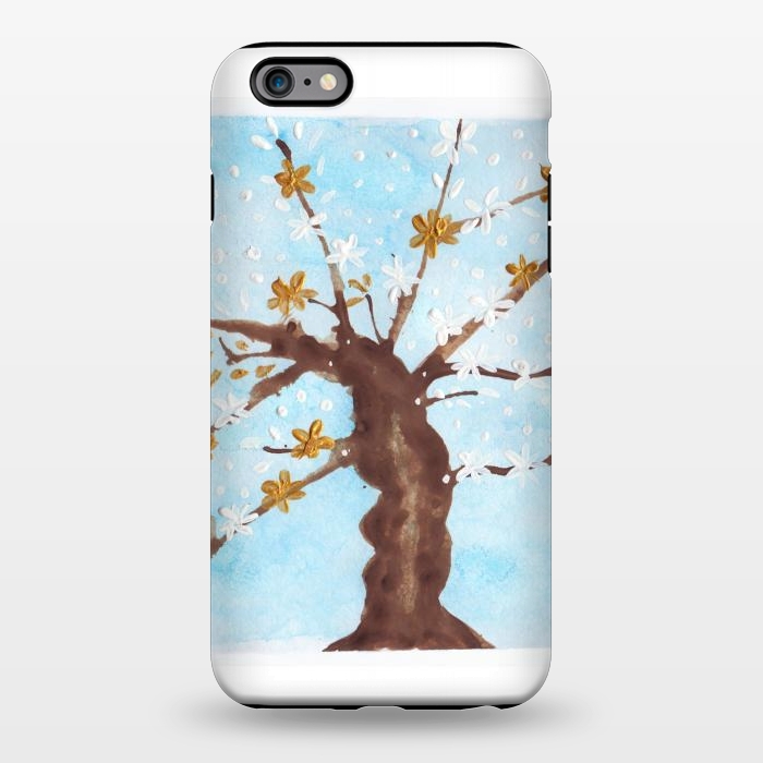 iPhone 6/6s plus StrongFit Tree of life painting watercolor by ArtKingdom7