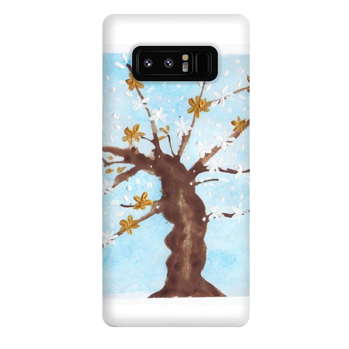 Galaxy Note 8 StrongFit Tree of life painting watercolor by ArtKingdom7