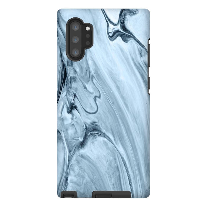Galaxy Note 10 plus StrongFit Smooth Abalone by Ashley Camille