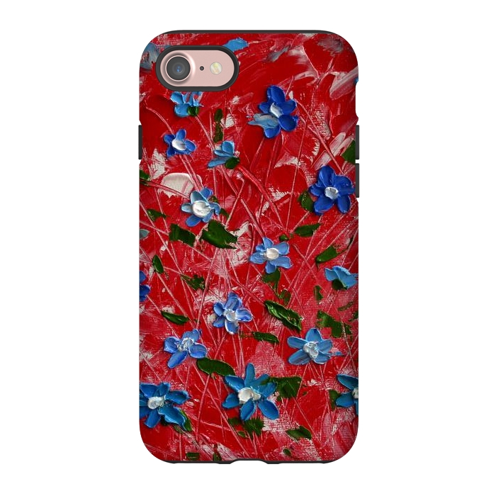 iPhone 7 StrongFit Wildflowers art by ArtKingdom7