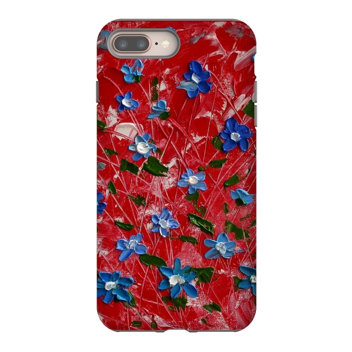 iPhone 7 plus StrongFit Wildflowers art by ArtKingdom7