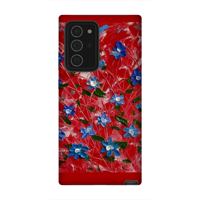 Galaxy Note 20 Ultra StrongFit Wildflowers art by ArtKingdom7