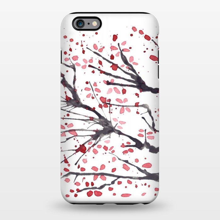 iPhone 6/6s plus StrongFit Sakura watercolor 1 by ArtKingdom7