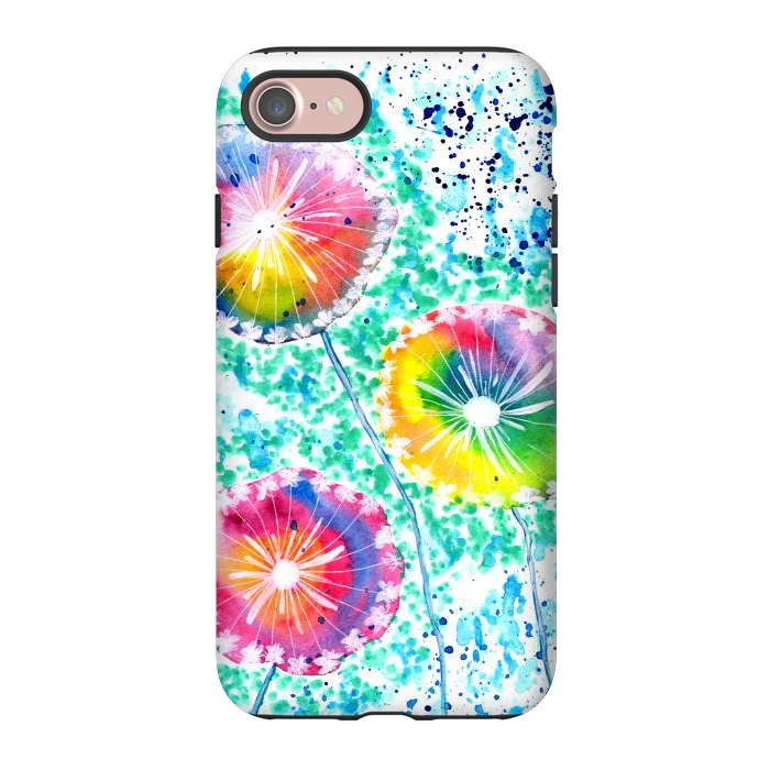 iPhone 7 StrongFit Dandelion watercolor by ArtKingdom7