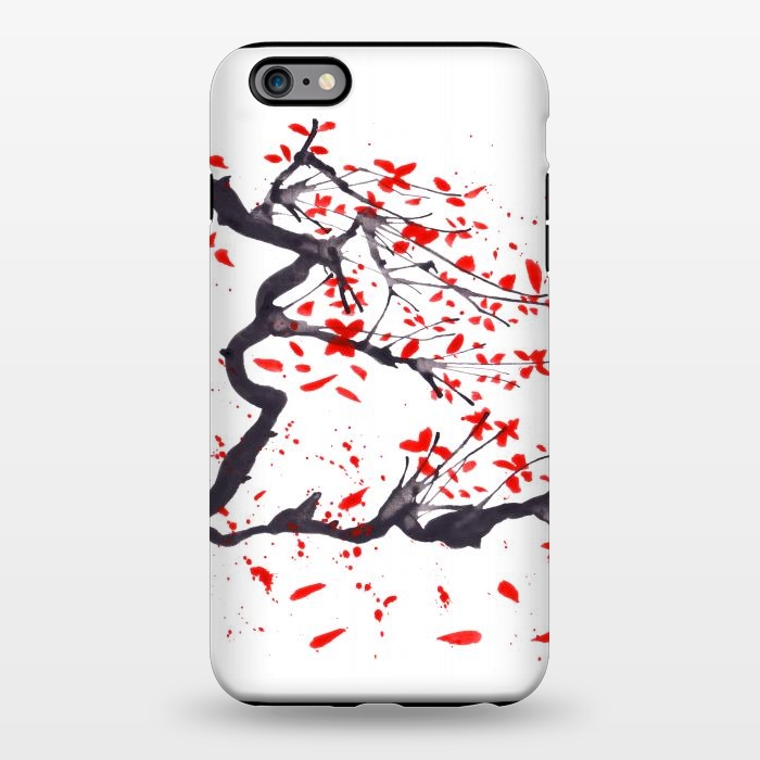 iPhone 6/6s plus StrongFit Cherry tree flowers watercolor by ArtKingdom7