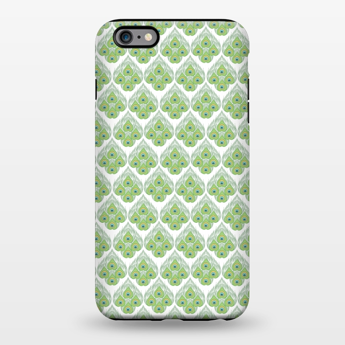 iPhone 6/6s plus StrongFit green peacock love  by MALLIKA