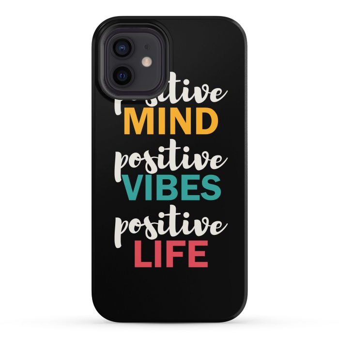 iPhone 12 StrongFit Positive Life by TMSarts