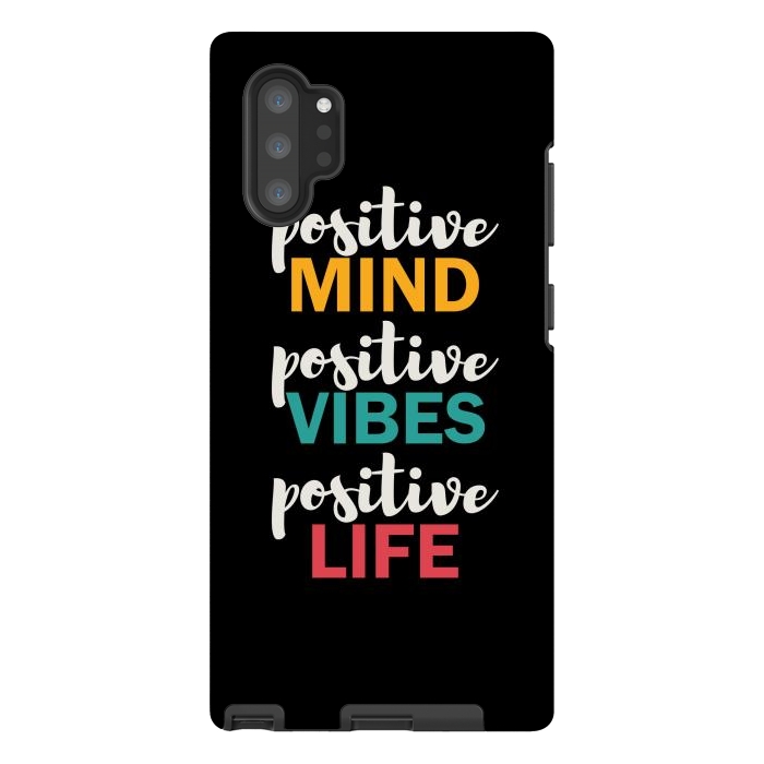 Galaxy Note 10 plus StrongFit Positive Life by TMSarts