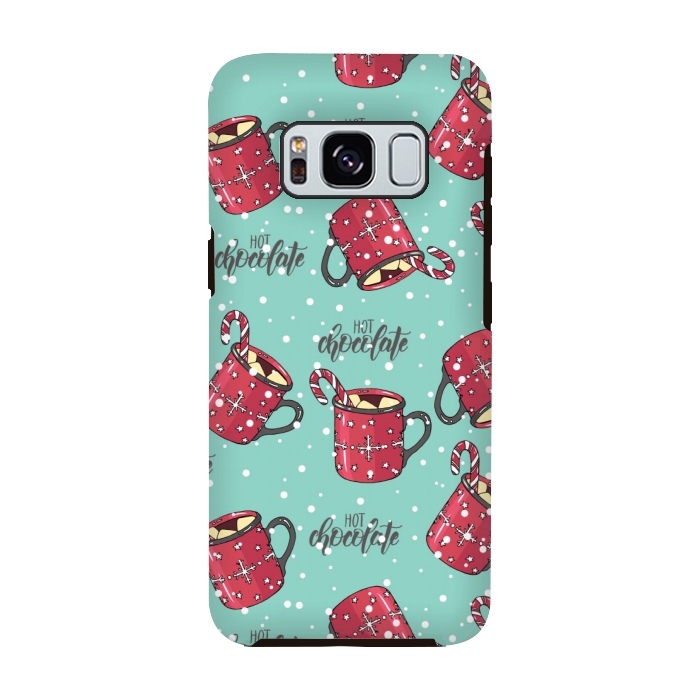 Galaxy S8 StrongFit hot chocolate love by MALLIKA