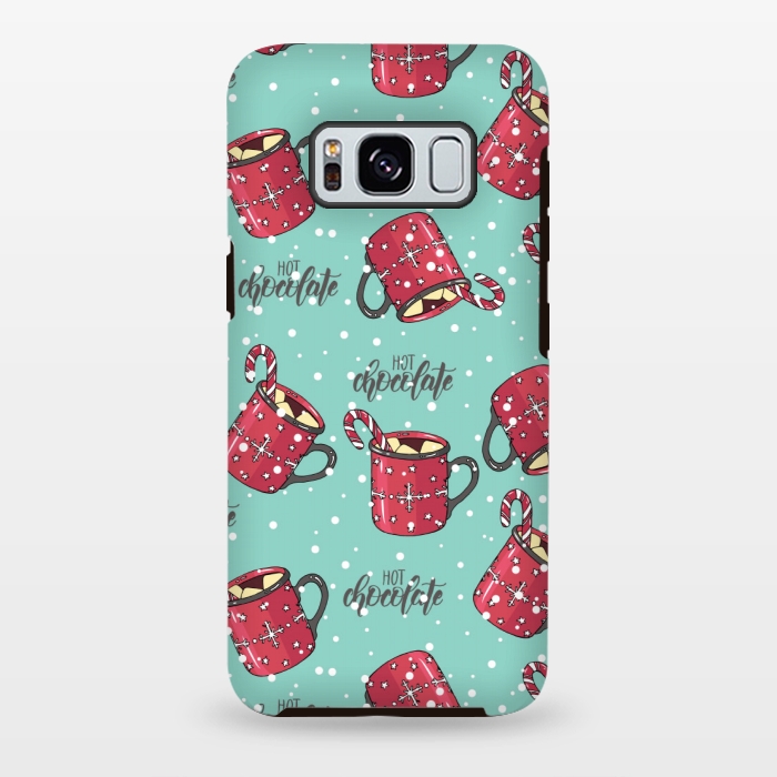 Galaxy S8 plus StrongFit hot chocolate love by MALLIKA